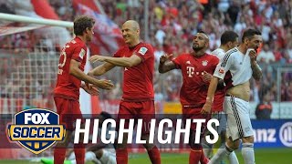 Muller doubles Bayern Munich advantage vs. Lerverkusen - 2015–16 Bundesliga Highlights