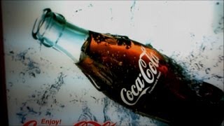 懐かしい瓶コーラの自動販売機　Coca-Cola　Vending machine　【bottle of coca cola】