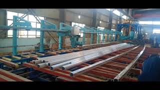 3600 Ton 12 inches aluminum extrusion puller machine for aluminum profile production handling system