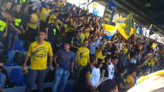 esultanza tifosi al gol di curiale 4-1 Latina-Frosinone