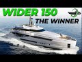 $26M Wider 150 Hybrid Yacht The Winner Of The Best Exterior Design And Styling