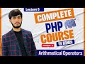 PHP Arithmetic Operators Explained | Learn PHP Math Operations for Beginners (2025)