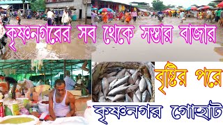 কৃষ্ণনগর গোহাট।। Krishnagar Gohat।। কৃষ্ণনগরের সবচেয়ে সস্তার বাজার. #vlog #trending #krishnagar