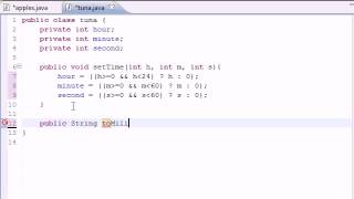Java Video Tutorial Part 36 | Time Class