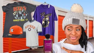 We thought this abandoned Storage unit was a dud, but found Astros, shirts, Jewelry and MUCH MORE!!