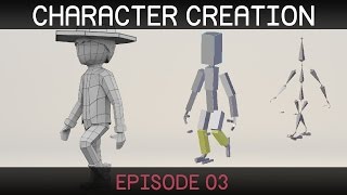 Blender Character Creation: Rigging 1/2 Blender Character Creation: Rigging 1/2