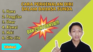 Cara Perkenalan Diri dalam Bahasa Sunda ❗ Wawanohan Basa Sunda