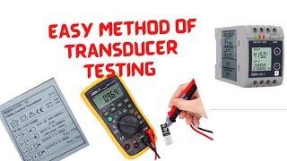 AC CURRENT TRANSDUCER TESTING