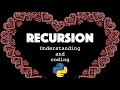 RECURSION in Python - factorial and sum recursive function