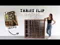 CUSTOM STORAGE SHELF ORGANIZER + FURNITURE  FLIP CHALLENGE WITH DIY DANIE!