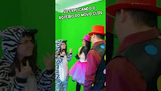 Eu explicando o roteiro do novo clipe #shorts #infantil #música #humor