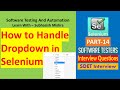 14 - HowTo Handle Dropdown In Selenium