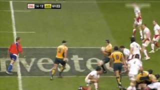 Sterling Mortlock tackle on Riki Flutey