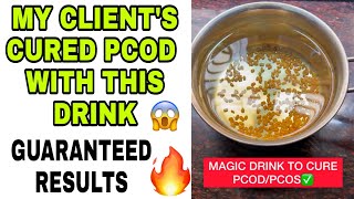 ✅Secret Magic Drink TO Cure PCOD/PCOS🔥 | No one will tell this secret🤫 | dietitian Kanchan rai