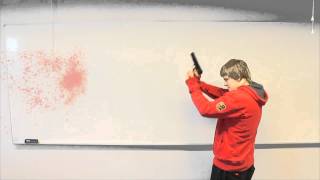 Muzzle Flash & Blood Test #1