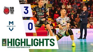 Sir Susa Vim Perugia vs. Valsa Group Modena - Superlega Credem Banca VBTV Match Highlights