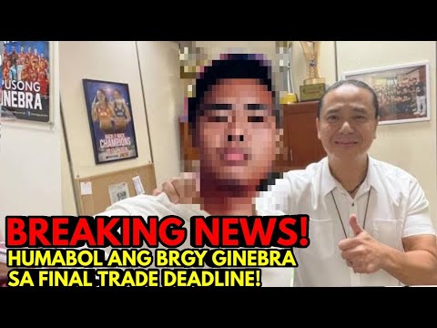 Brgy Ginebra Official Trade Updates | Humabol sa Trade Deadline ang Ginebra | PBA Trades