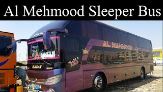 Al Mehmood Sleeper Bus Review | Kazay Hino  1+1 | Karachi to Quetta Service Daily | Pak Yutong Bus