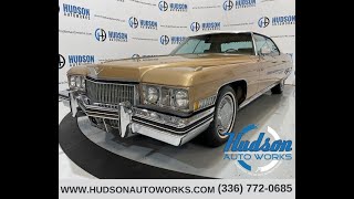 1973 Cadillac Sedan Deville // StartUp, Walkaround \u0026 Review // HUDSON AUTOWORKS