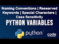 Python Variables Explained – Naming Rules, Best Practices & Common Mistakes!