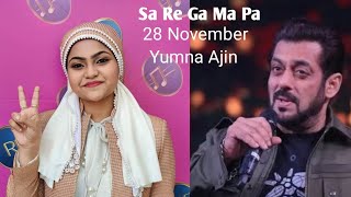 Yumna Ajin Saregamapa 21 28 November 2021।  Saregamapa latest episode 28 November 2021