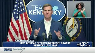 Gov. Beshear reports decline in overdose deaths in Kentucky