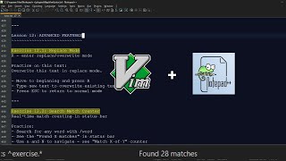 Vim Mode in Notepad++ | NppVim plugin setup
