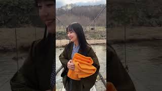 在荒郊野岭泡温泉是什么体验？#温泉#跨国夫妻#vlog