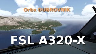 [FSX] Orbx Dubrovnik FSL A320-X Landing (Cockpit View)