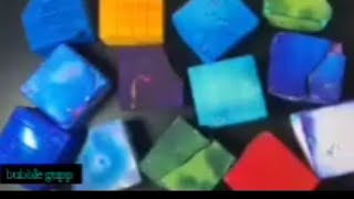 12 vibrantly dyed chalk | satisfying ASMR|sleep aid #asmr #satisfying #relaxing