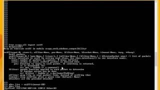Capture live traffic and create pcap using scapy in python