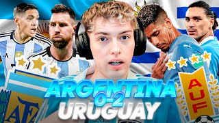 DAVOO XENEIZE REACCIONA A ARGENTINA 0 URUGUAY 2 (2023) - ELIMINATORIAS SUDAMERICANAS