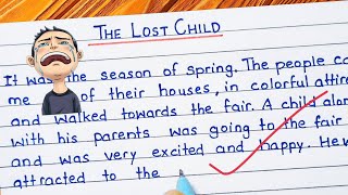 ''The Lost Child'' Summary Class 9 in English / Summary writing the lost child class 9 cbse english