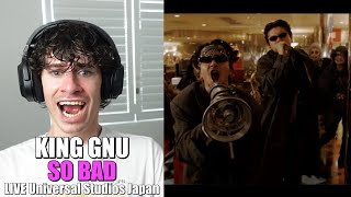 South African Reacts To King Gnu - SO BAD (Live at Universal Studios Japan)
