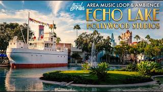 Echo Lake Hollywood Studios Area Music Loop & Ambience for Relax, Study, Sleep 4K