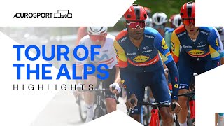 ONE HELL OF A RIDE 🔥 | Tour of the Alps Stage 5 Race Highlights | Eurosport Cycl