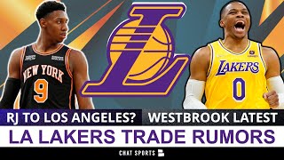 Lakers Trade Rumors: Russell Westbrook Latest + RJ Barrett Trade In 3-Team Donovan Mitchell Deal?