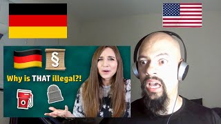 American Reacts To CRAZY GERMAN LAWS 6 surprising things that are forbidden in Germany