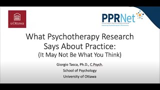 Psychotherapy Effectiveness Webinar Series: What Does Research Say About Psychotherapy?