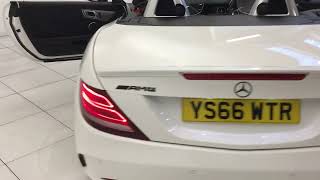 Mercedes Benz SLC 43AMG White