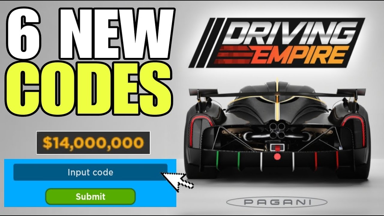 *NEW UPDATE* DRIVING EMPIRE CODES 2024 | DRIVING EMPIRE CODES - YouTube