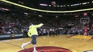 NBA Fans Making Half Court Shots For Money/Cars Compilation