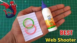 How to make SPIDERMAN WEBSHOOTER | Simple Paper toy | webshooter at home