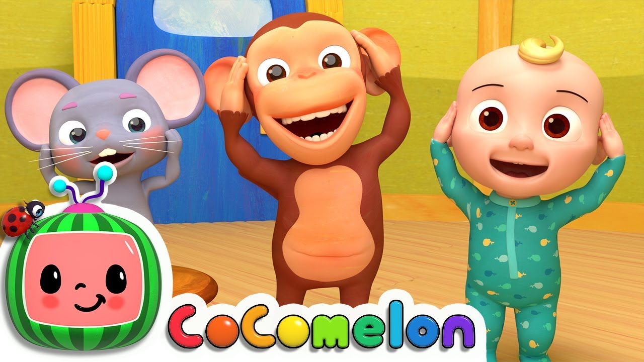 Head Shoulders Knees Toes Cocomelon Nursery Rhymes Kids Songs