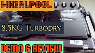 Whirlpool Semi Automatic Washing Machine Ace Turbodry 8.5kg Demo \u0026 Review.