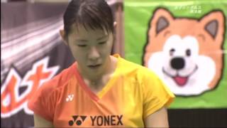 2015 全日本総合バドミントン選手権大会 山口vs佐藤