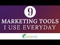 9 Marketing Tools I Use Almost Everyday - Best Paid and Free Marketing Tools for Online Marketers