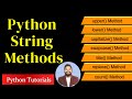 Python String Methods | Python Tutorials for Beginners (Hindi)