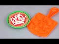 play doh pizza party toy review kimmi the clown