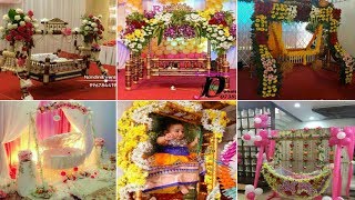Baby Cradle Decoration Designs For Naming Ceremony